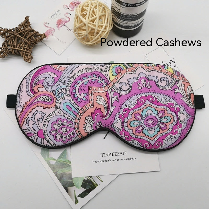 100 Double-sided Silk Adjustable Eye Mask